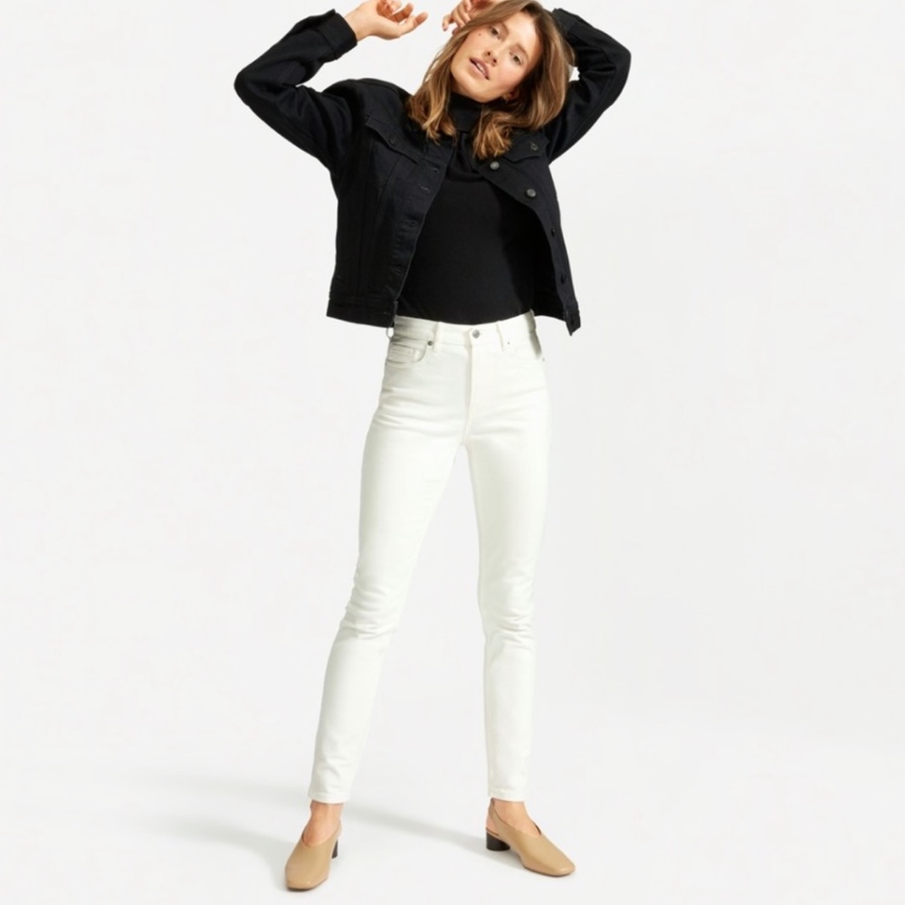 EVERLANE high rise straight leg regular